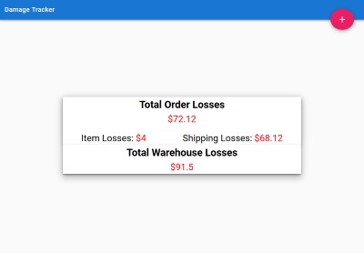Simple Damage Tracking Software